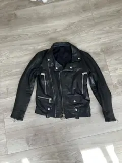 ダブル ライダース ジャケット musher italia EDIFICE