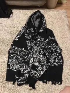 gb mouth 藻knit hoodie