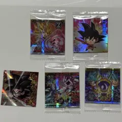 ドラゴンボールウエハース シール 5枚セット