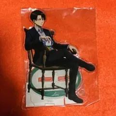 【新品未使用】進撃の巨人リヴァイ ティータイム くじB賞 BIGアクリルスタンド