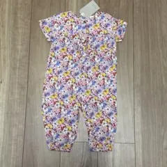 ZARA BABY ロンパース 半袖 花柄