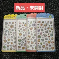 ポケモン 硬いシール 4枚セット まとめ売り デジタル シール 3D 立体 硬質