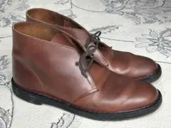 Clarks クラークス イングランド製 デザートブーツ 赤茶　ブラウン デッドストック 】クラークス デザートブーツ イングランド製 80S