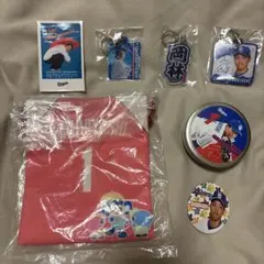 岡林勇希　まとめ売り　キーホルダー　巾着　バッジ