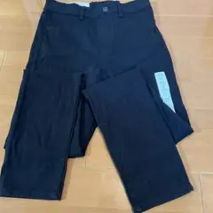 UNIQLO KIDS ブラックスキニーパンツ 160cm