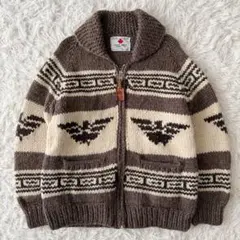 CANADIAN SWEATER カウチンセーター 100%ウール HAND