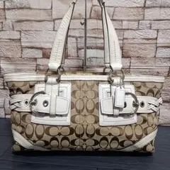 COACH SOHO ソーホー シグネチャー トートバッグ