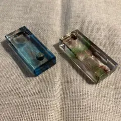 ガラス製箸置き 2個セット