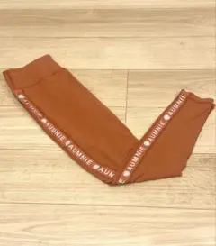 AUNNIE アムニー　ヨガウェア　レギンス　Sサイズ オレンジ