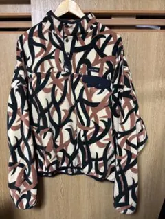 【L】SAINT Mxxxxxx トライバルカモ　プルオーバーフリースジャケット