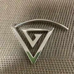 HM フープイヤリング ノンホールピアス ガンメタブラック ハート 黒 棘