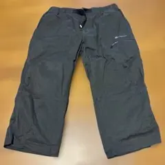 LOGOS ブラック ワークパンツ