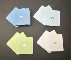 ミニしかくメッセージカードA