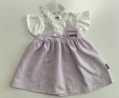 【新品】ミッフィー　Tシャツ　Miffy　80　チュニック　紫　夏用　半袖