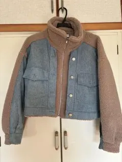 cheek デニムボアジャケット