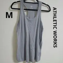 ATHLETIC WORKS【M】グレー タンクトップ