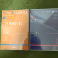 NEW TREASURE ENGLISH SERIES CD3＆4