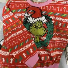 新品未使用 グリンチ クリスマス ニット size 18 XL