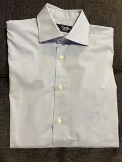 鎌倉シャツ　Maker's Shirt　ブルー　長袖　トラベラー 37 81