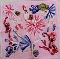 【新品未使用】フェイラー　ハンカチ　ピンク　バレリーナ　バレエ