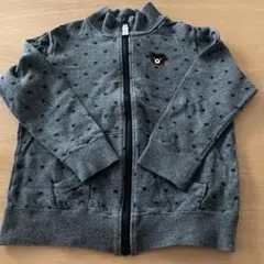 【double B】ジップアップスウェット　120