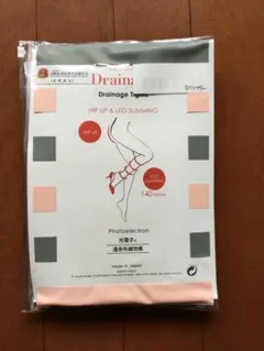 ララ　グラント　ドレナージュタイツ　ラズベリー　Mサイズ　ハイサポート140d
