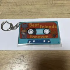 トムとジェリー カセットテープ￼￼風キーホルダー