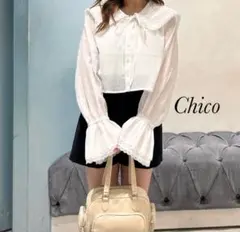 新品 Chico ダブルカラーセーラーブラウスのサムネイル