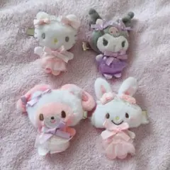 サンリオ ホワイトフリル シークレットヘアクリップ まとめ売り - メルカリ