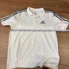 adidas ホワイト ポロシャツ M