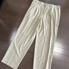 【ユニクロ】ストレッチイージーパンツ　ベージュ　メンズ　L