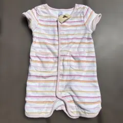 タグ付新品未使用♡baby GAP ベビー服 ロンパース パイル地　70センチのサムネイル