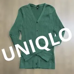 UNIQLO エクストラファインメリノリブショートカーディガン