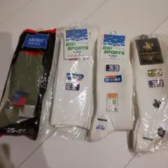 メンズソックス4足セット 25-27, 26-28