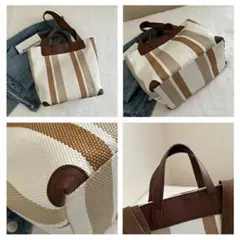 ✨️大容量✨️キャンバストートバッグ レディース 帆布 大きめ a4 軽い