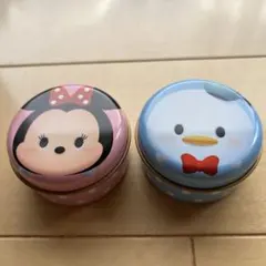 Disney Tsum Tsum ミニーマウス ドナルドダック 缶セット
