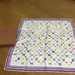 正規品ルイヴィトンマルチカラーアイラブモノグラムスカーフ