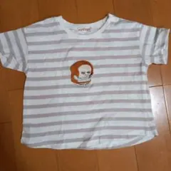 パンどろぼう　ストライプ柄Tシャツ 90サイズ