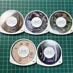 【PSPソフト5本】モンハン1/2/2G・AKB恋したら・ウイニングイレブン