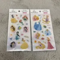 ディズニー プリンセス エポキシラメシール 2枚セット