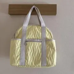 LESPORTSAC イエローバックパック キルティング