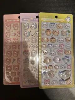 ちいかわ ボンボンドロップシール 3種セット　正規品