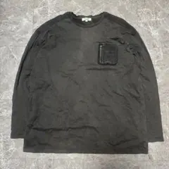 OIL CAKE ブラック 長袖カットソー 3L g16