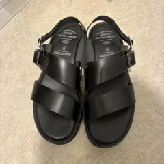 foot the coacher ブラック サンダル