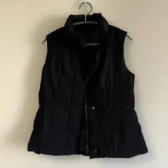 【新品同様】ユニクロ　ダウンベストジャケット　ネイビー　Sサイズ