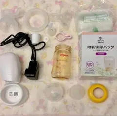 【値下げ】ピジョン電動搾乳器セット