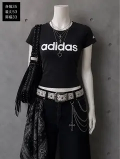 adidas tシャツ y2k 平成 グランジのサムネイル