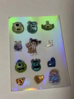 モンスターズ・インク　エイリアン　ボンボンドロップシール