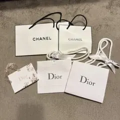 CHANEL & Dior ショップバッグセット