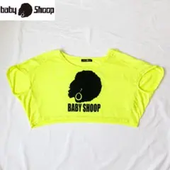 BABY SHOOP★アフロガール ロゴ クロップドT ネオン ダンス FREEのサムネイル